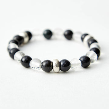 regenerative black jasper healing gemstones bracelet