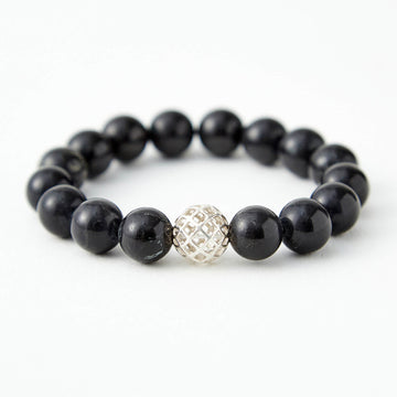 prowess black jasper healing gemstones bracelet 8mm