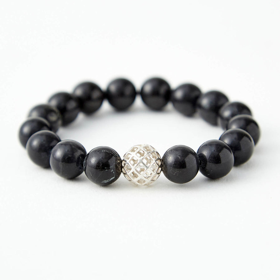 prowess black jasper healing gemstones bracelet 8mm