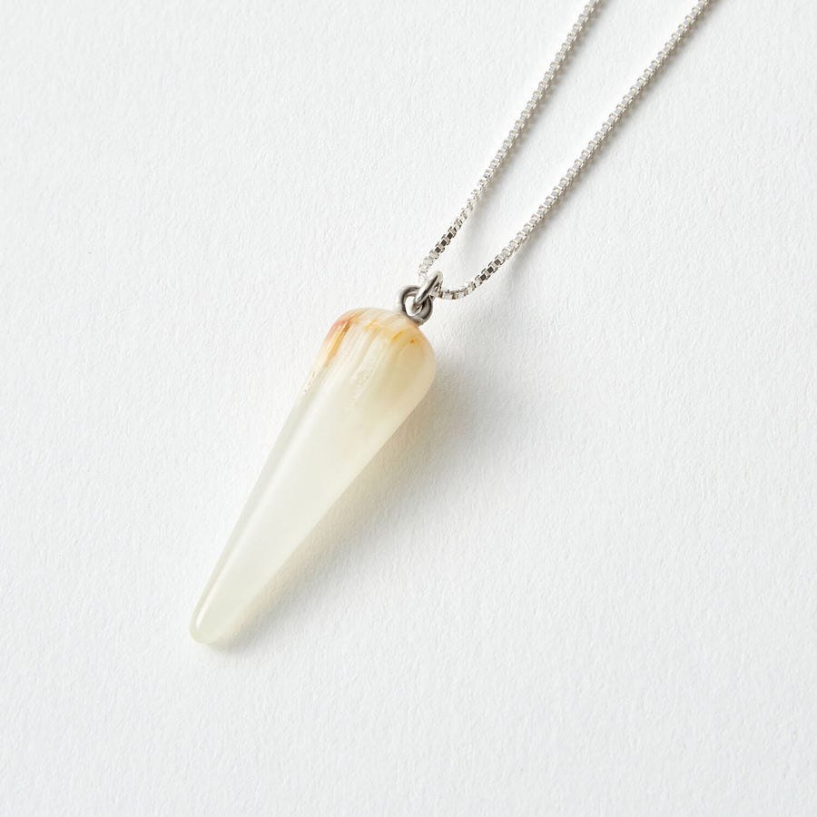 this too will pass calcite healing gemstones pendant small
