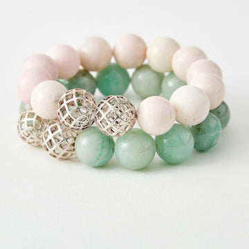 journey in faith chalcedony healing gemstones bracelet