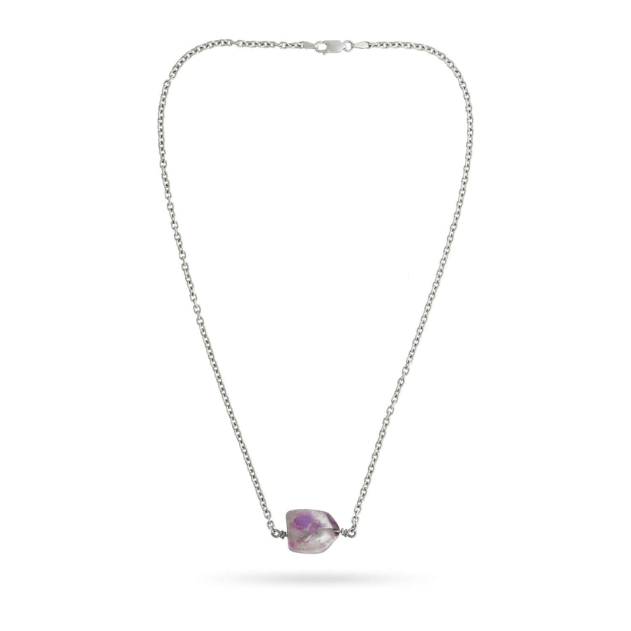inner peace amethyst healing gemstone pendant